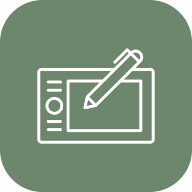 vektör Not simgesi illüstrasyonu