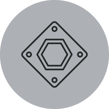 seo modern simgesinin vektör illüstrasyonu