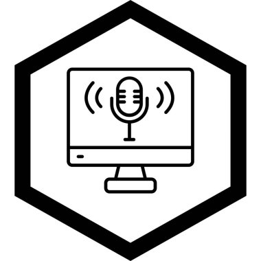 bilgisayar simgesi, vektör illüstrasyonu