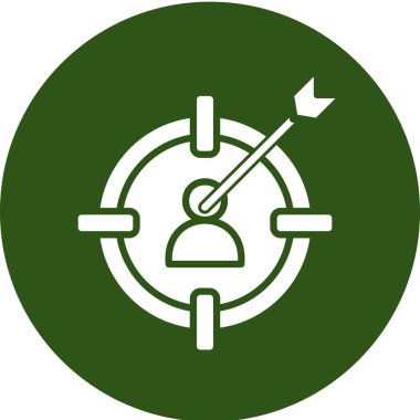 Modern bir simgenin vektör illüstrasyonu