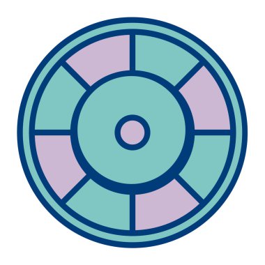 - Şeker. Web simgesi basit illüstrasyon