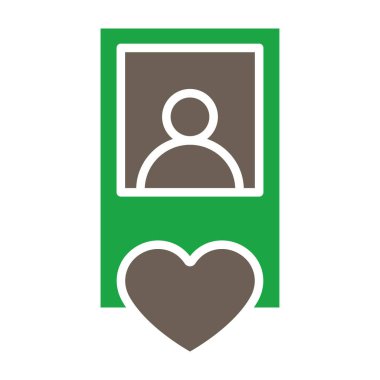 kullanıcı düz simgesi, vektör, illüstrasyon