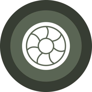 Hayran. Web simgesi basit illüstrasyon