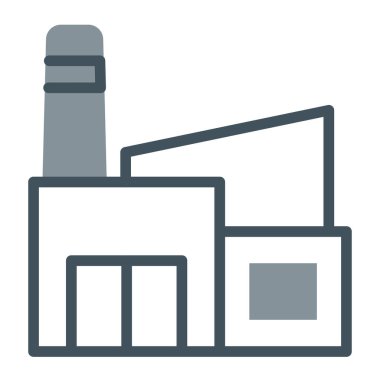 Fabrika Binası simgesi, anahat stili