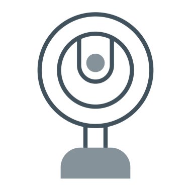 uydu simgesi vektör illüstrasyonu