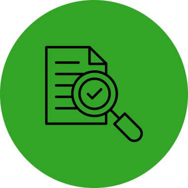 kontrol listesi simgesi vektör illüstrasyonu