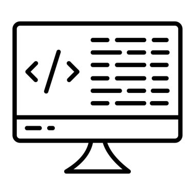 Web simgesi, vektör illüstrasyonu