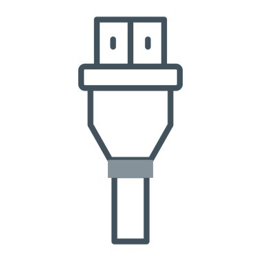 Fiş simgesi, vektör illüstrasyonu. düz dizayn