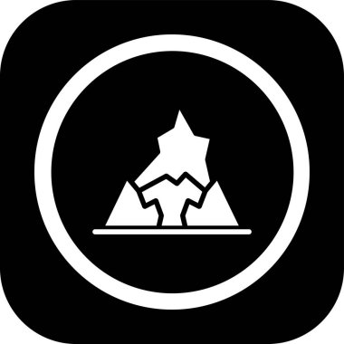 Modern b 'nin vektör illüstrasyonunda ateşten yoksun simge