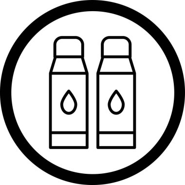 Resin Web simgesi, vektör illüstrasyonu