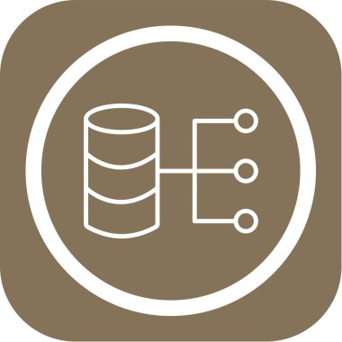 Modern simgenin vektör illüstrasyonu