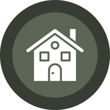 ev simgesi vektör illüstrasyonu