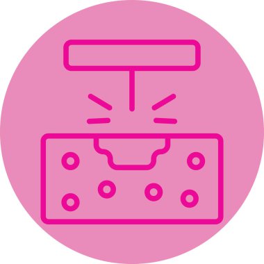 Modern eğitim ikonunun vektör illüstrasyonu