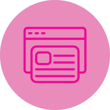 seo modern simgesinin vektör illüstrasyonu