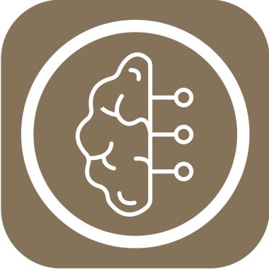 Modern simgenin vektör illüstrasyonu