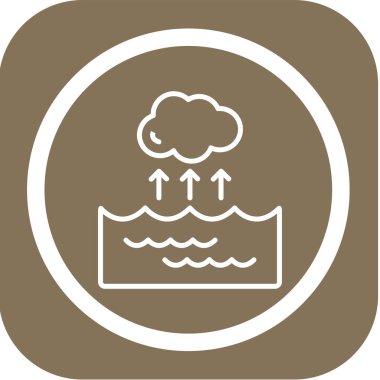 Soyut arkaplanda bulut simgesi izole edildi