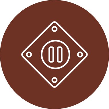 Modern b 'nin vektör illüstrasyonu eksik simgesi