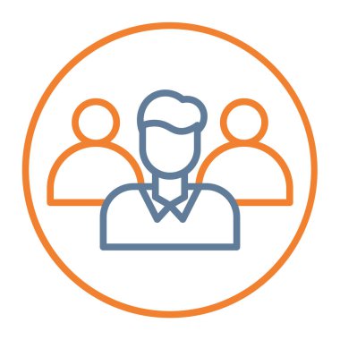 man simgesi vektör illüstrasyonu