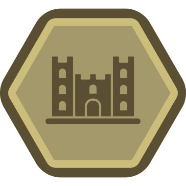 Altın rozet simgesinin çizimi