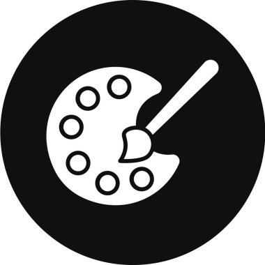 Golf simgesi, vektör illüstrasyonu