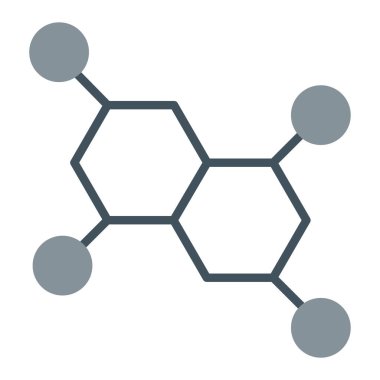 Molekül molekül kimyasal simgesi