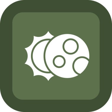 Modern kamera simgesinin vektör illüstrasyonu