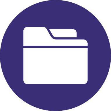 Dosya. Web simgesi basit illüstrasyon