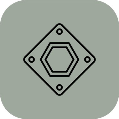 Kişisel ve ticari kullanım için vektör illüstrasyon simgesi