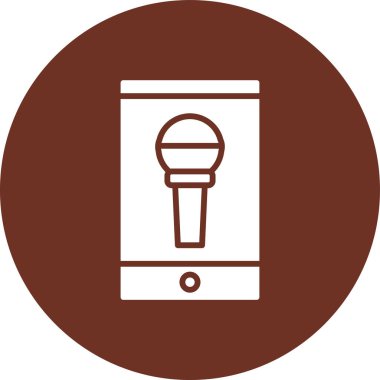 Bir ampul simgesinin vektör illüstrasyonu