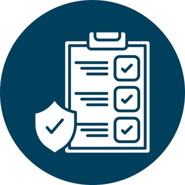 Kontrol işaretinin vektör çizimi