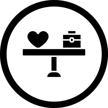 Yemek. Web simgesi basit illüstrasyon