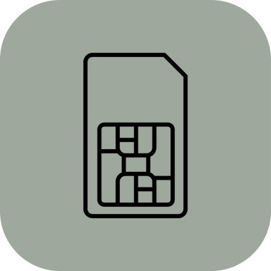 kart simge vektör çizim