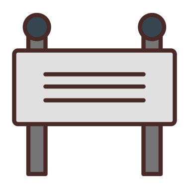 Çizgi film simgesinin vektör çizimi