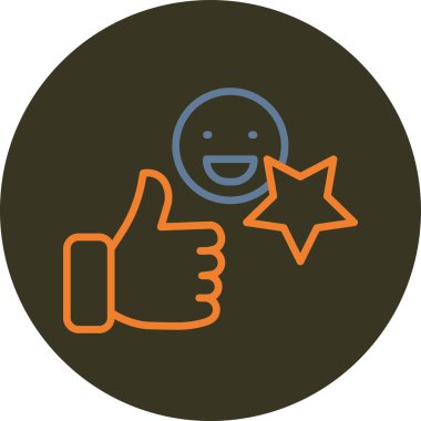 Başparmağını kaldır. Web simgesi