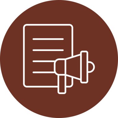 Basit vektör illüstrasyon simgesi