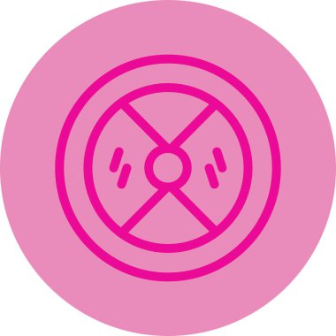 Hedef simgenin vektör illüstrasyonu