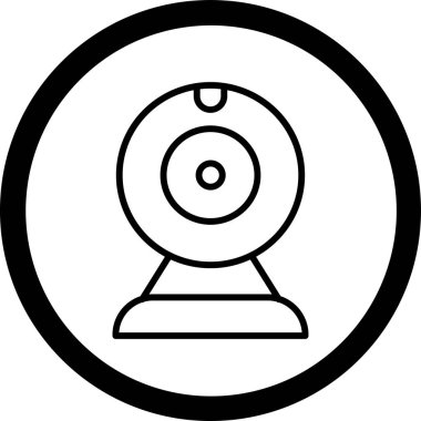 Alarm saati simgesi, vektör illüstrasyonu