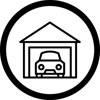 Modern otomatik simgenin vektör illüstrasyonu