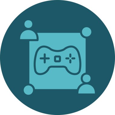 oyun simgesi vektör çizimi