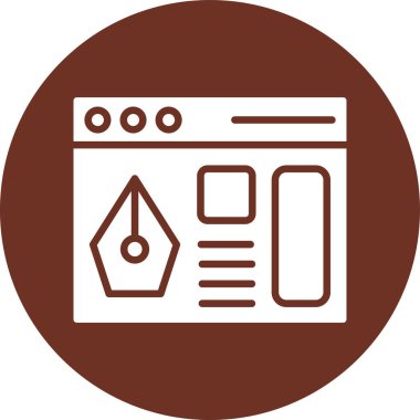 Gıda simgesinin vektör illüstrasyonu