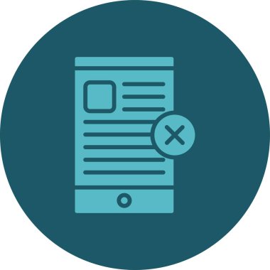 Belge simgesinin vektör illüstrasyonu