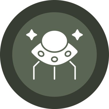 Uzay simgesi vektör illüstrasyonu