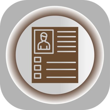 kontak simgesine vektör ekle