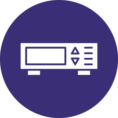 Modern b 'nin vektör illüstrasyonu simge müziğinden yoksun