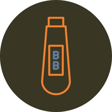 b eksikliğinin vektör illüstrasyonu