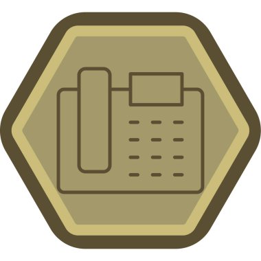 Bir kahve simgesinin vektör çizimi