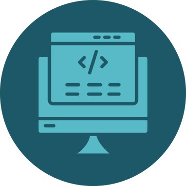 Web geliştirme kutsal kişilerin resmi, vektör çizim