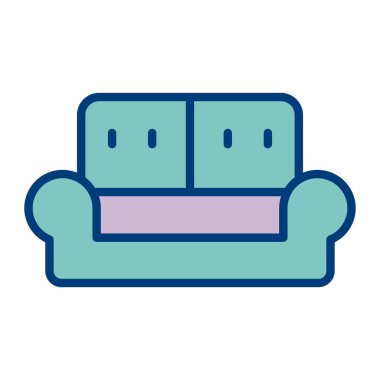 Modern b simgesinin vektör illüstrasyonu