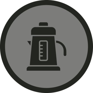 Kahve öğütücüsü. Web simgesi