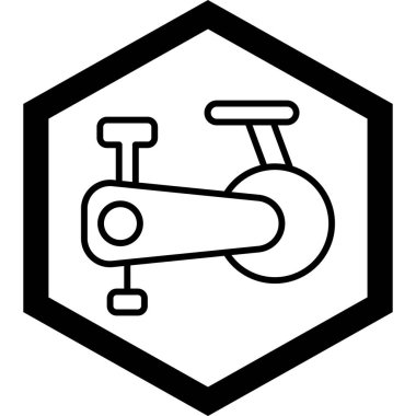 Arabada bir araba motorunun vektör simgesi